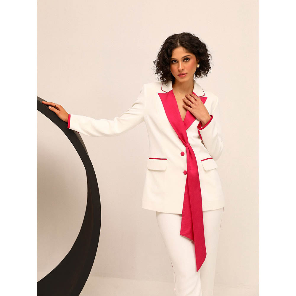 Label Deepika Nagpal Pink Eyana Co-Ord (Set of 2)