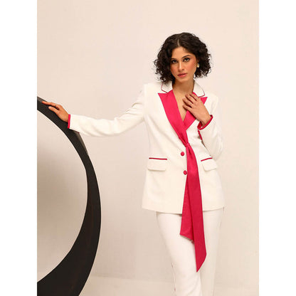 Label Deepika Nagpal Pink Eyana Co-Ord (Set of 2)