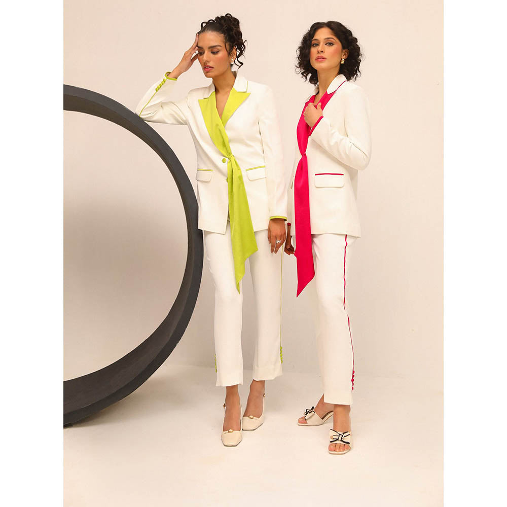 Label Deepika Nagpal Pink Eyana Co-Ord (Set of 2)