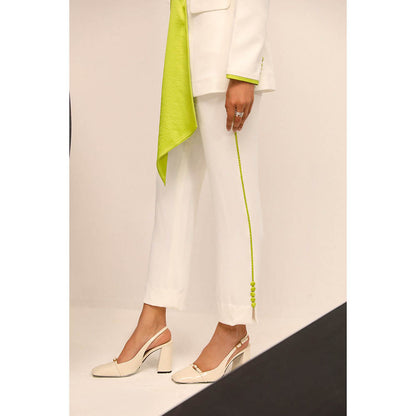 Label Deepika Nagpal Green Eyana Co-Ord (Set of 2)