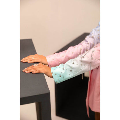 Label Deepika Nagpal Aqua Avery Dress