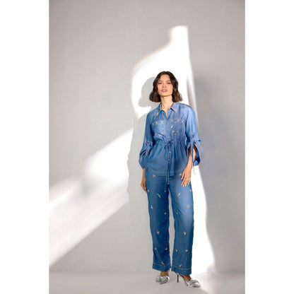 Label Deepika Nagpal Nova Embroidered Co-Ord (Set of 2)