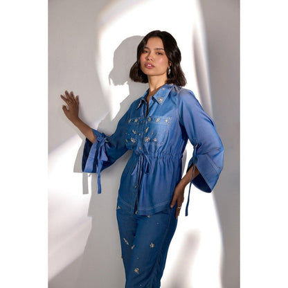 Label Deepika Nagpal Nova Embroidered Co-Ord (Set of 2)