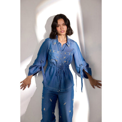 Label Deepika Nagpal Nova Embroidered Co-Ord (Set of 2)