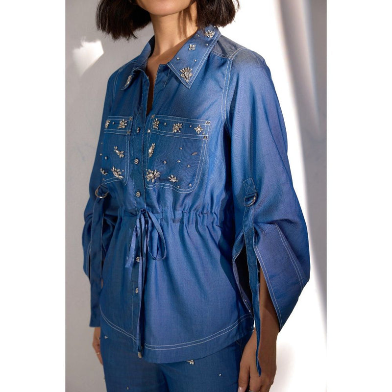 Label Deepika Nagpal Nova Embroidered Co-Ord (Set of 2)