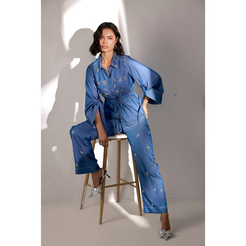 Label Deepika Nagpal Nova Embroidered Co-Ord (Set of 2)