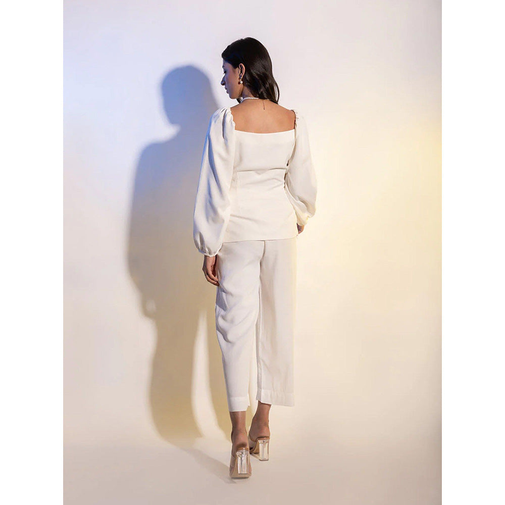 Label Iris Ivory Knot Co-Ord (Set of 2)