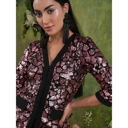 Label Iris Rust Sequin Co-Ord (Set of 2)