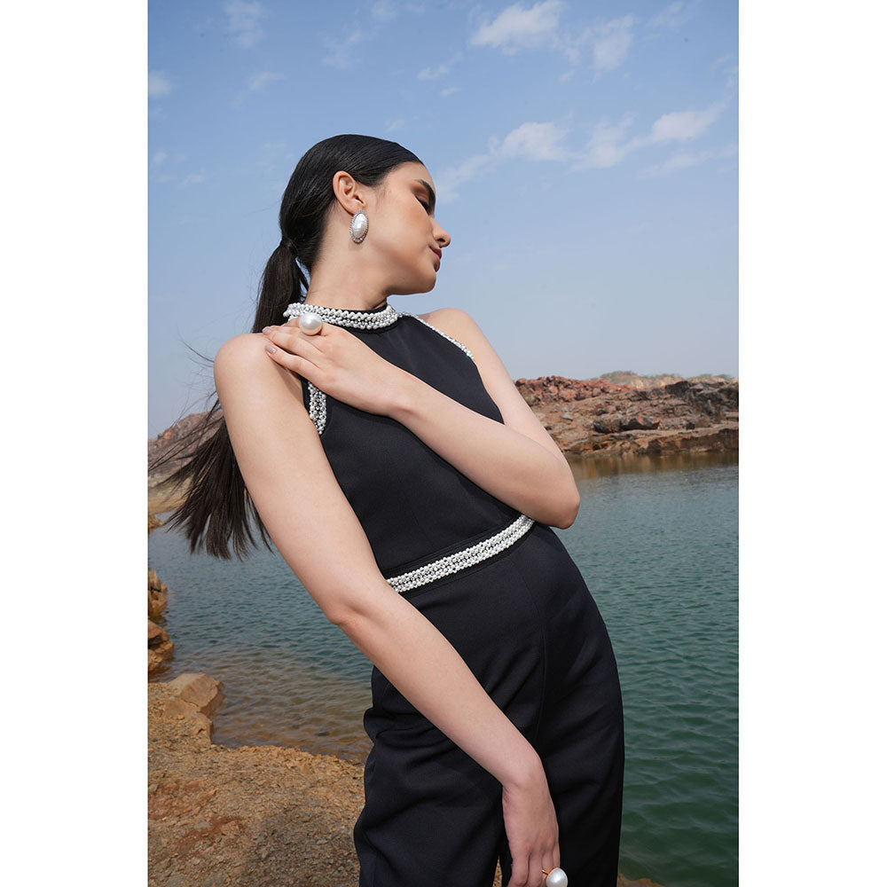 Label Iris Black Pearl Jumpsuit