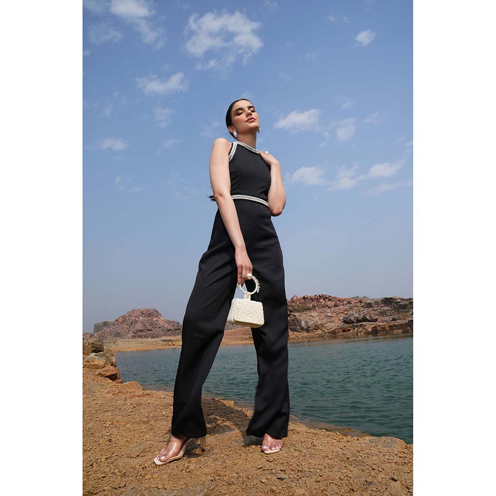 Label Iris Black Pearl Jumpsuit
