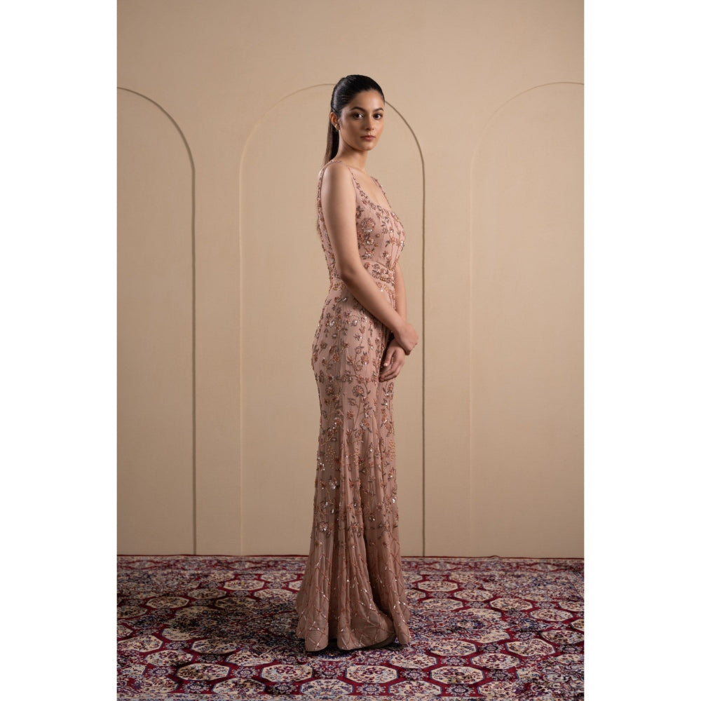 LABEL TANYA CHOPRA Dusty Pink Jumpsuit