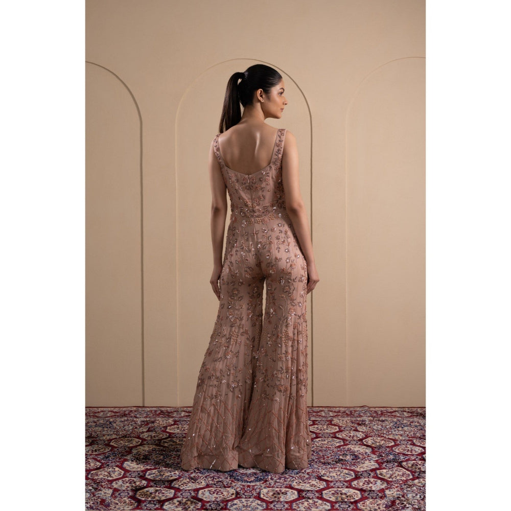 LABEL TANYA CHOPRA Dusty Pink Jumpsuit