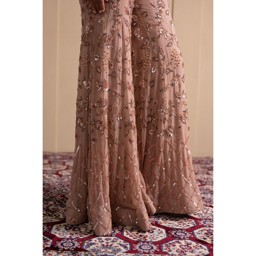 LABEL TANYA CHOPRA Dusty Pink Jumpsuit