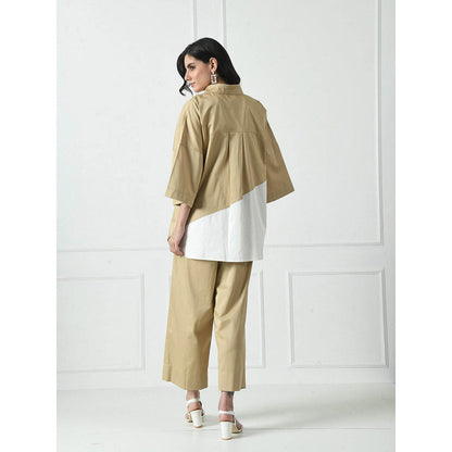 Sunanta Madaan Beige Co-Ord (Set of 2)