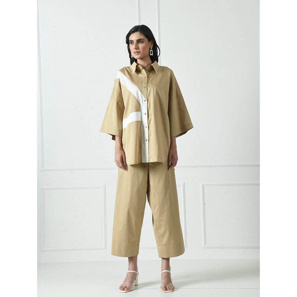 Sunanta Madaan Beige Co-Ord (Set of 2)