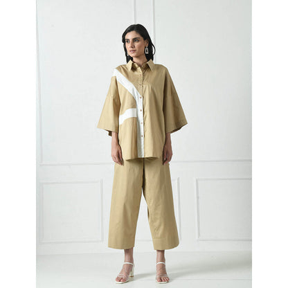 Sunanta Madaan Beige Co-Ord (Set of 2)