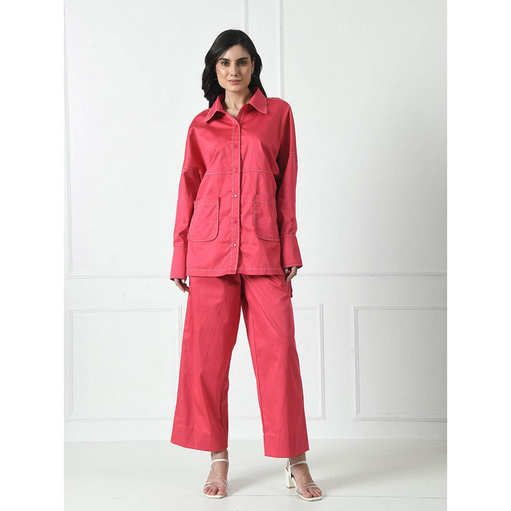 Sunanta Madaan Pink Co-Ord (Set of 2)