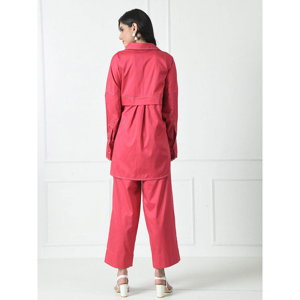 Sunanta Madaan Pink Co-Ord (Set of 2)