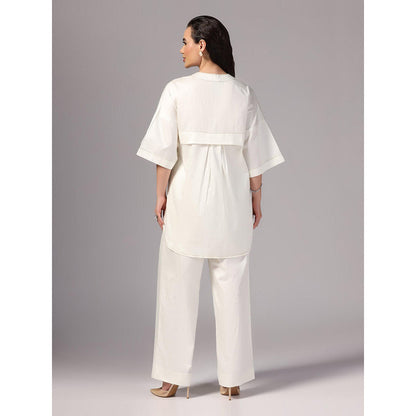 Sunanta Madaan Ivory Colour Co-Ord (Set of 2)