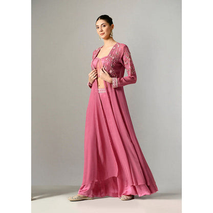 Sunanta Madaan Sharara for Women with Cape In Marvelous Color