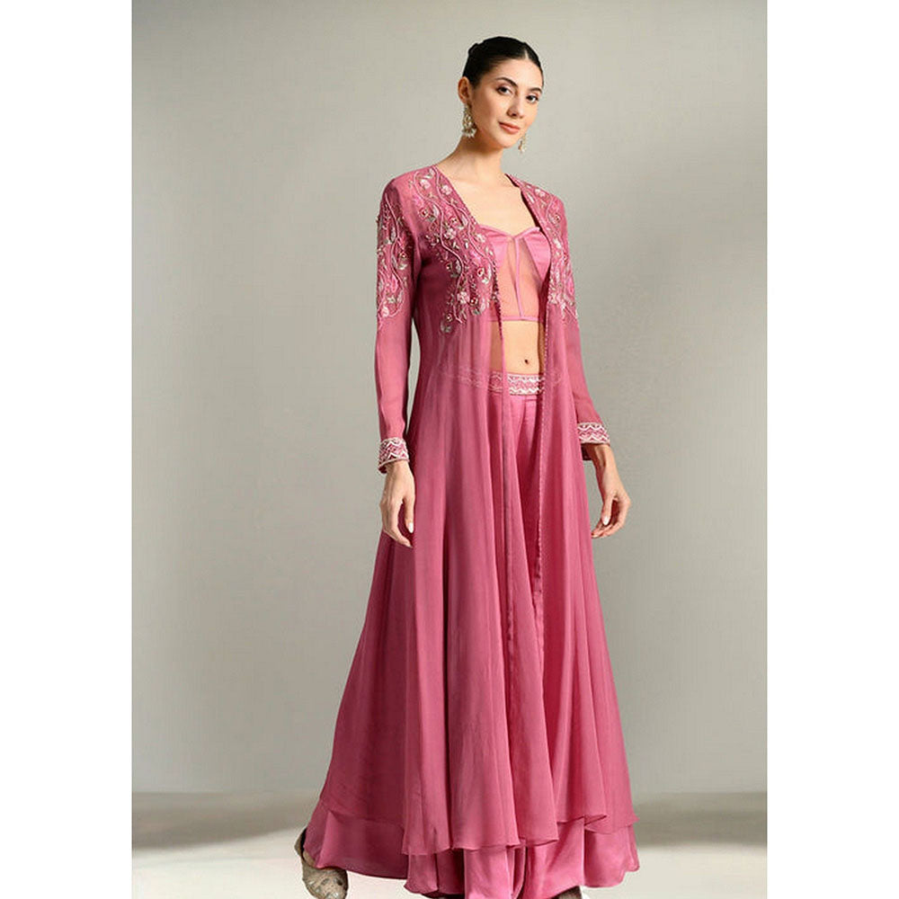 Sunanta Madaan Sharara for Women with Cape In Marvelous Color