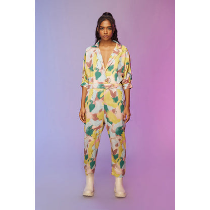 Label SOUS Multi-Colour Streetwise Jumpsuit