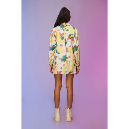 Label SOUS Multi-Colour Chillax Short Dress