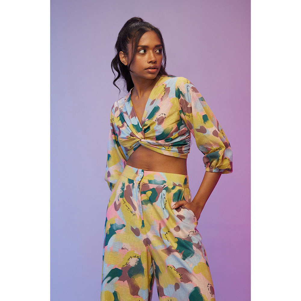 Label SOUS Multi-Colour Beach Escape Co-Ord (Set of 2)