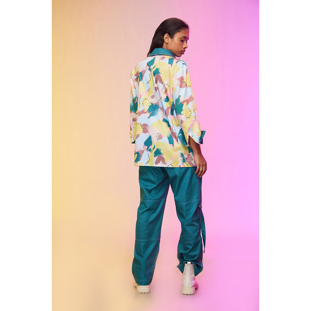 Label SOUS Teal City Chic Co-Ord (Set of 2)