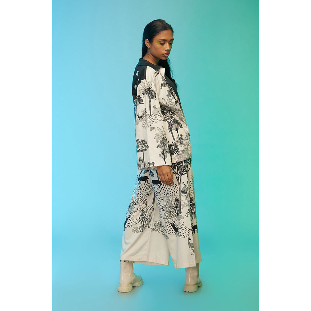 Label SOUS White The Safari Co-Ord (Set of 3)