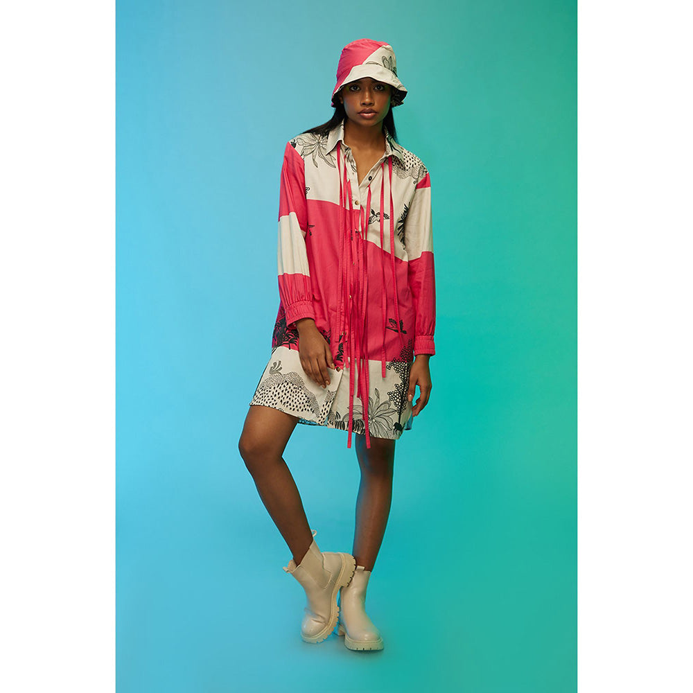 Label SOUS Pink Coastal Vibe Dress