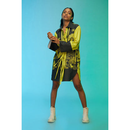 Label SOUS Green Coastal Vibe Dress