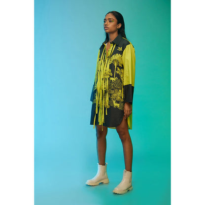 Label SOUS Green Coastal Vibe Dress