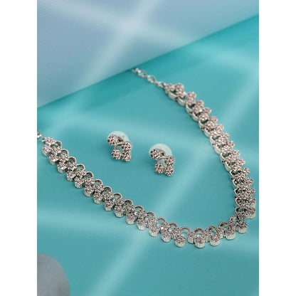 Label Ruby Heritage Gold-Plated Necklace and Earrings