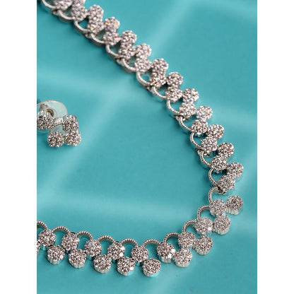 Label Ruby Heritage Gold-Plated Necklace and Earrings