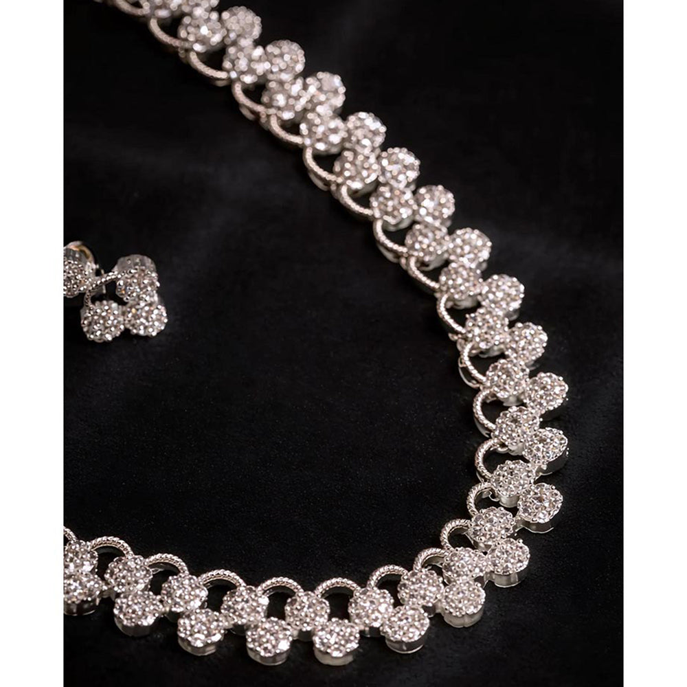 Label Ruby White Heritage Gold-Plated Jewellery Set