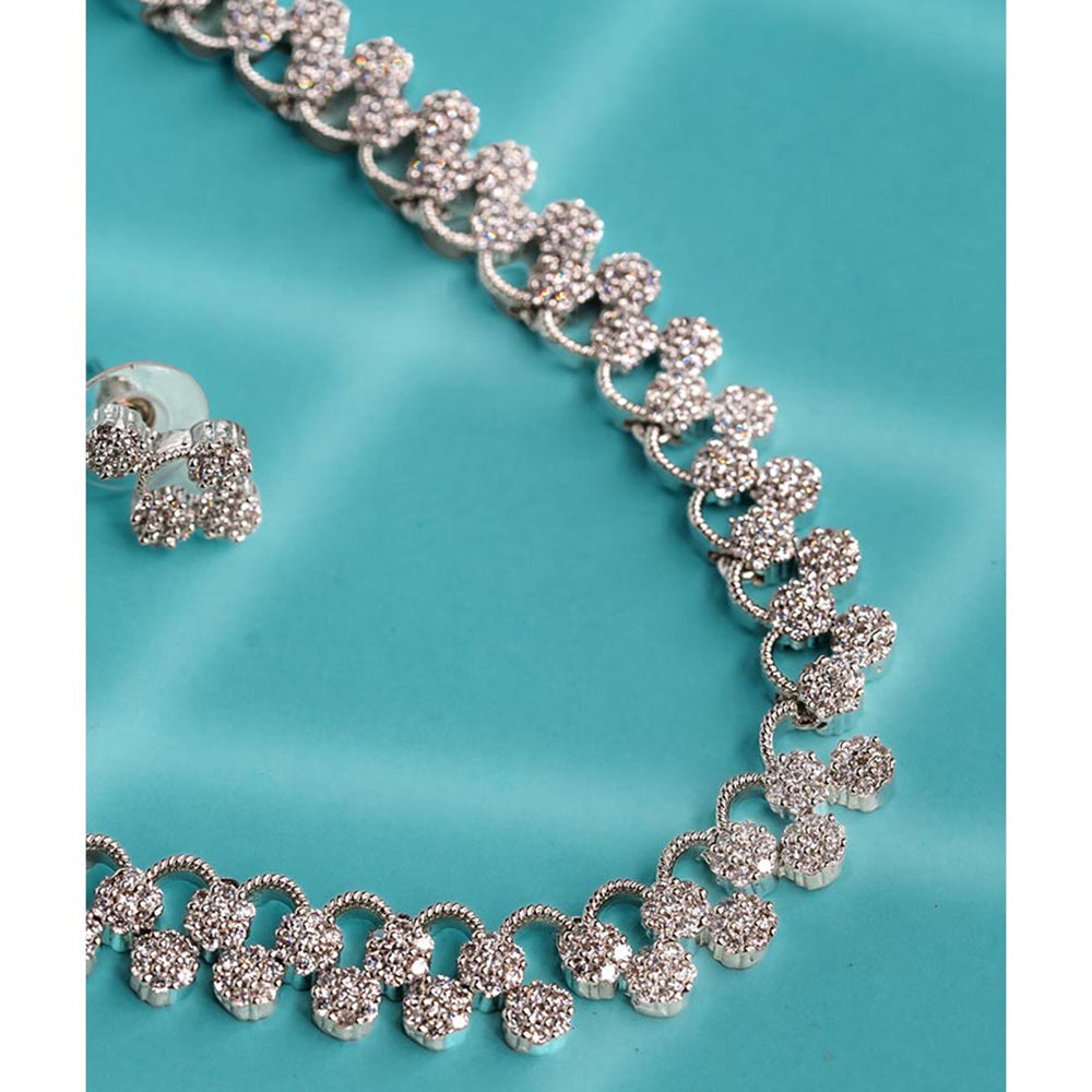 Label Ruby White Heritage Gold-Plated Jewellery Set