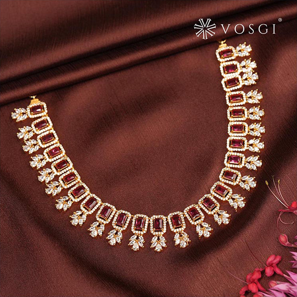 Label Ruby Red Ethereal Necklace