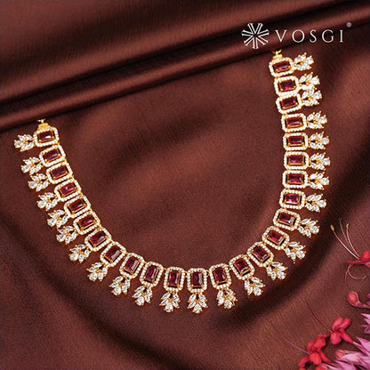Label Ruby Red Ethereal Necklace