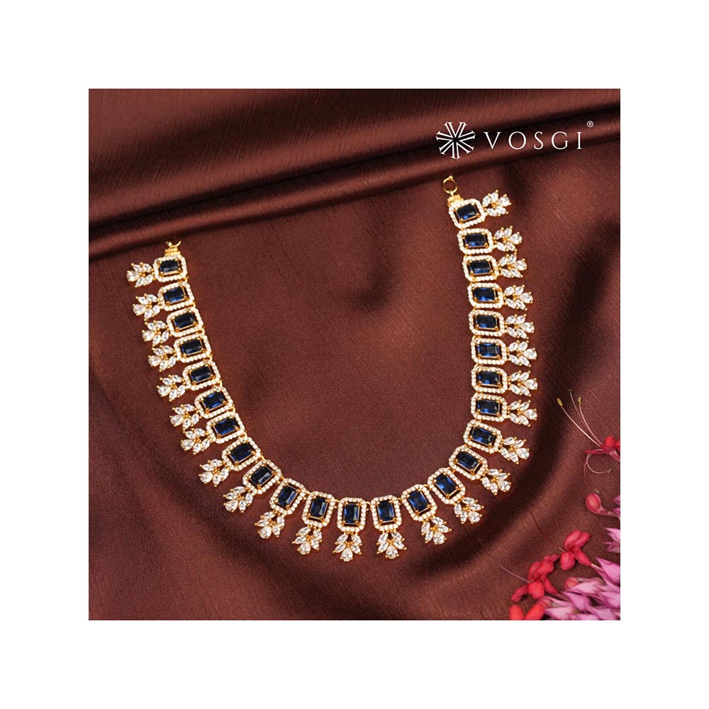 Label Ruby Blue Ethereal Necklace