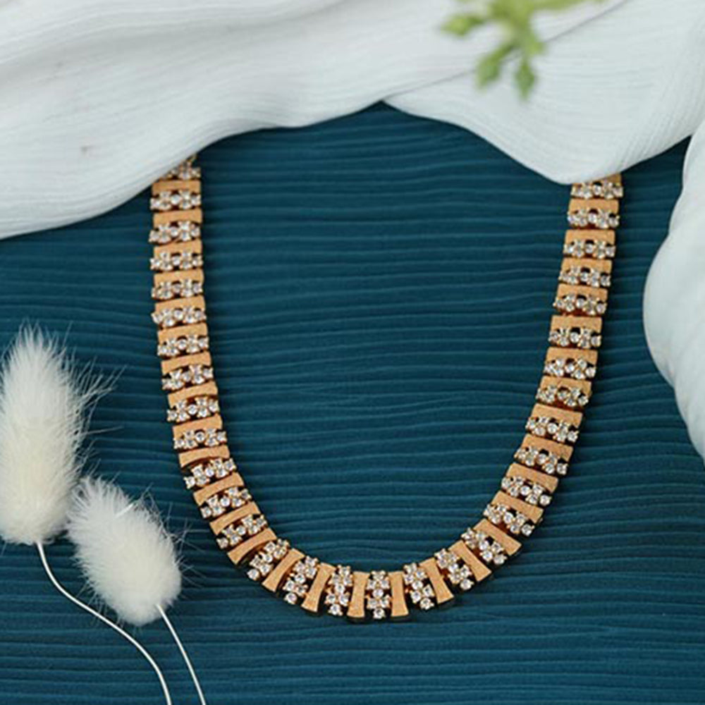 Label Ruby White Gold Elegance Diamond Necklace
