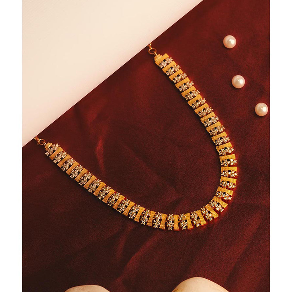 Label Ruby White Gold Elegance Diamond Necklace