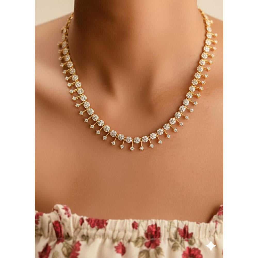 Label Ruby White Wild Necklace with Stones