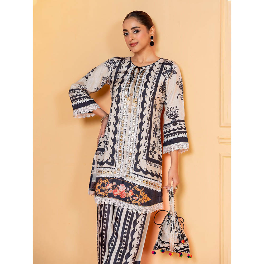 Label S4U Multi-Color Printed Co-Ord Set