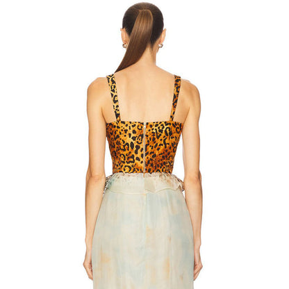 La Fuori Audrey Periwinkle Embroided Bralette