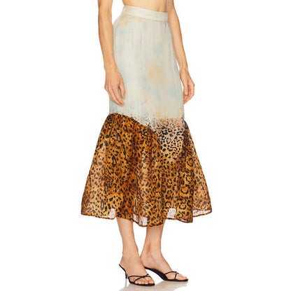 La Fuori Helen Midi Skirt