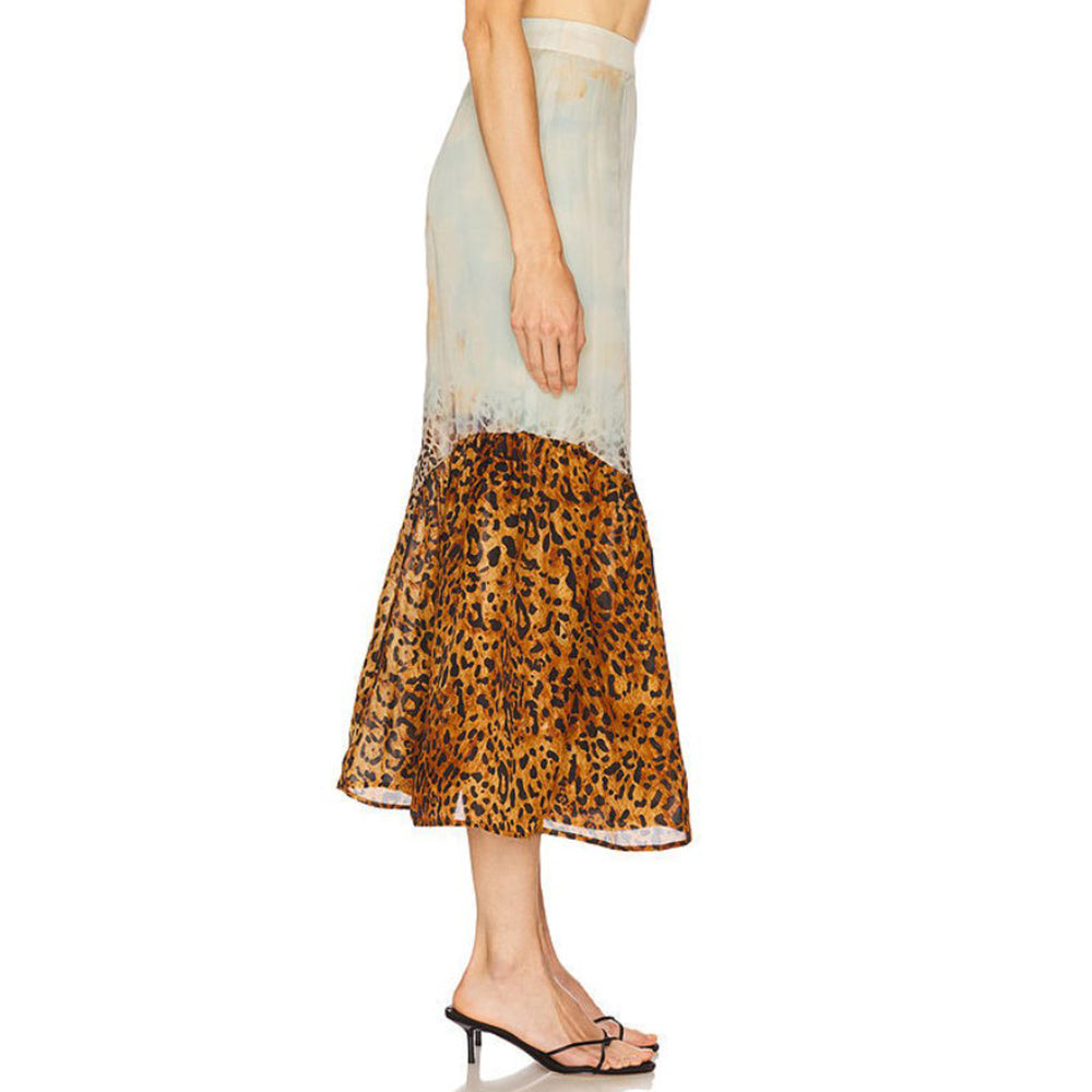La Fuori Helen Midi Skirt