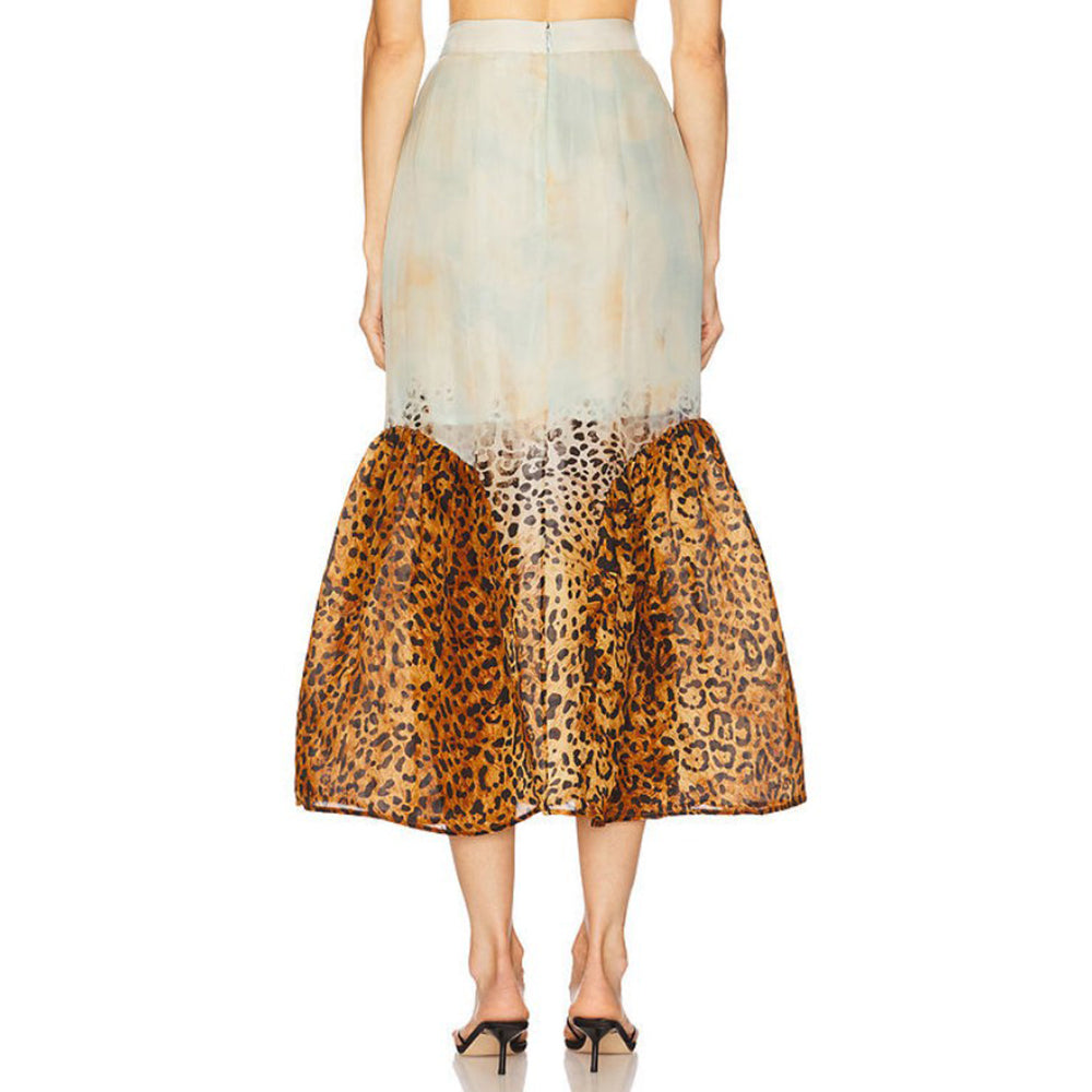 La Fuori Helen Midi Skirt