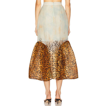 La Fuori Helen Midi Skirt