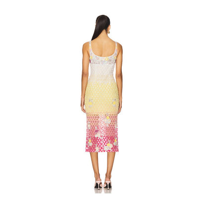 La Fuori x REVOLVE Valeria Jewel Embroidered Midi Dress